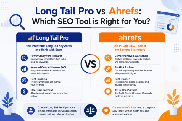 SEO tools comparison: Long Tail Pro vs Ahrefs