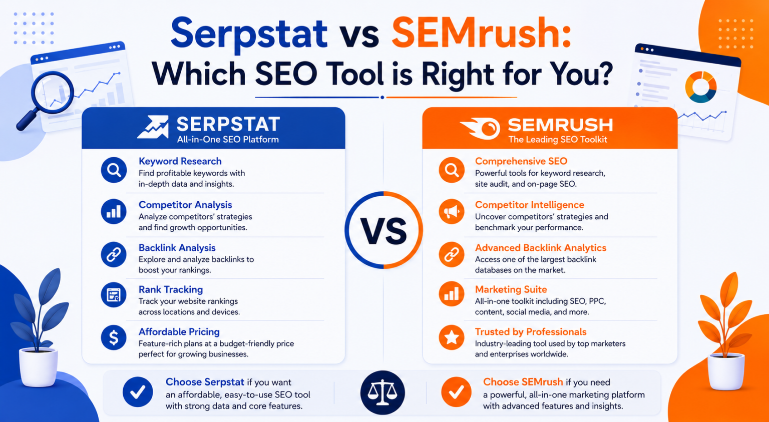 Serpstat vs SEMrush: Which SEO Tool is Right for You?