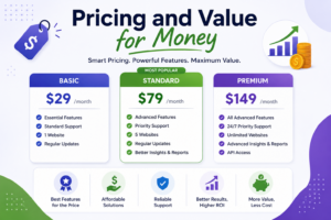 Pricing and Value for Money