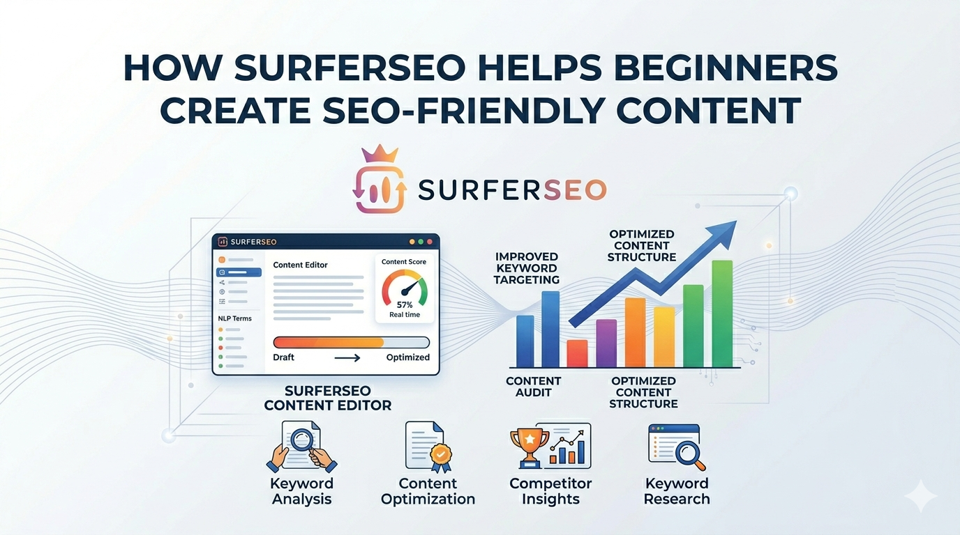 How SurferSEO Helps Beginners Create SEO-Friendly Content